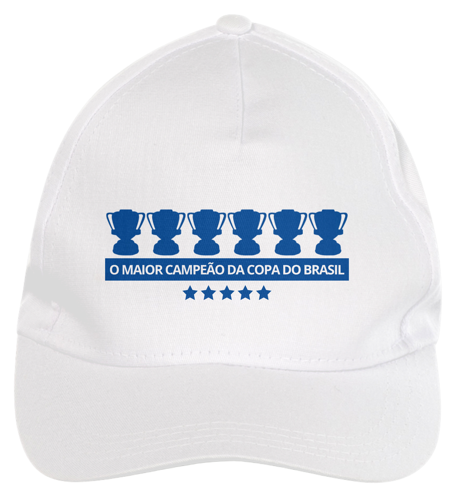 BONÉ O MAIOR CAMPEÃO - BRANCO