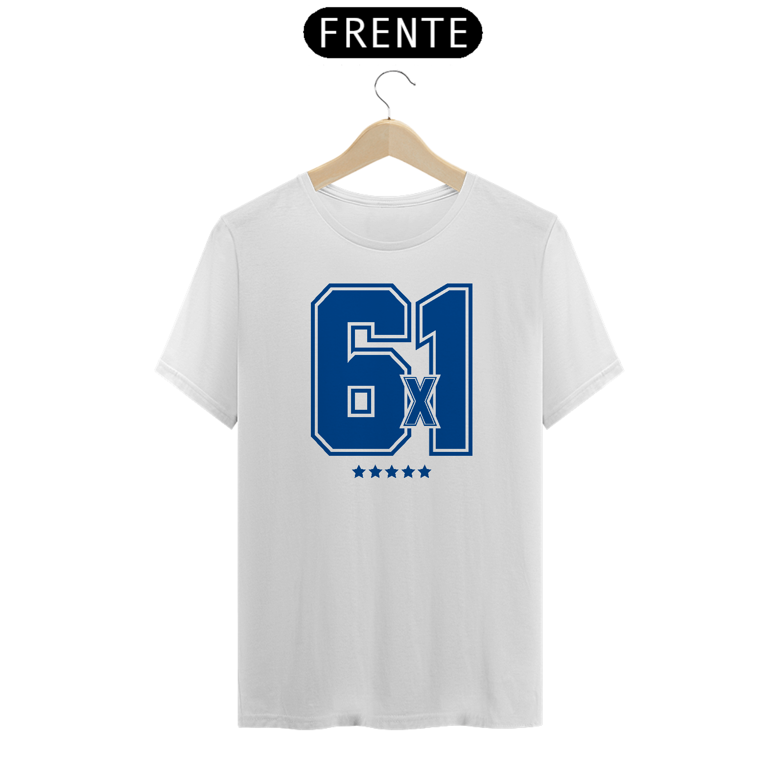 CAMISETA 6X1 - BRANCO