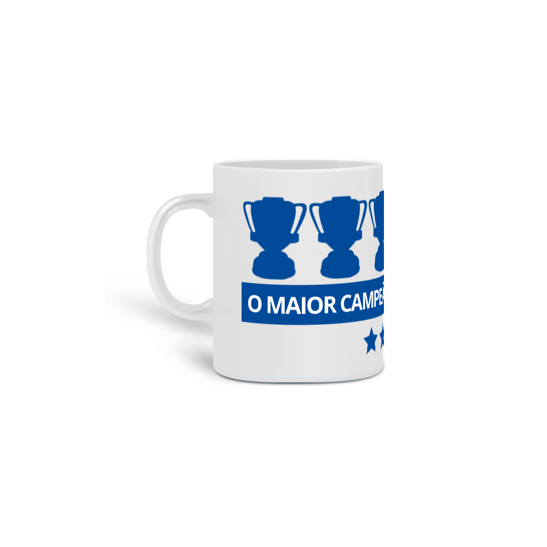 CANECA O MAIOR CAMPEÃO - BRANCO