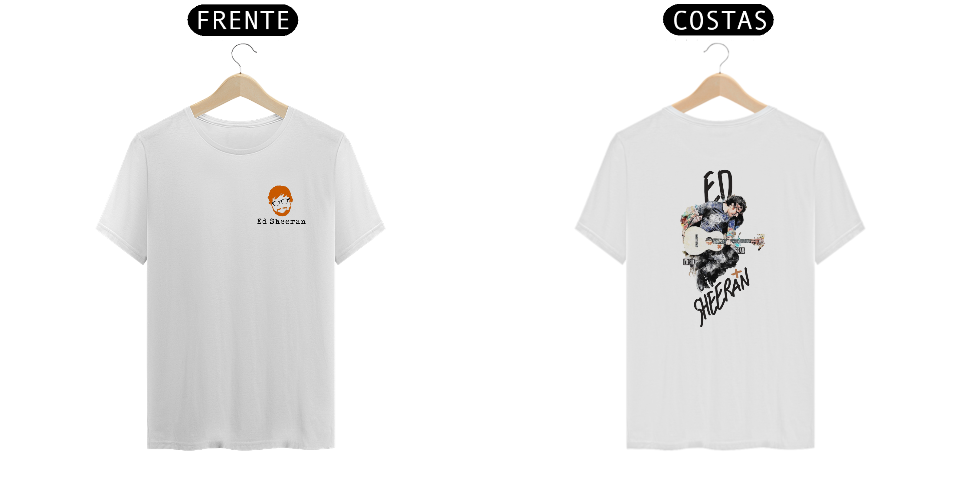 Camiseta Masculina Ed Sheeran