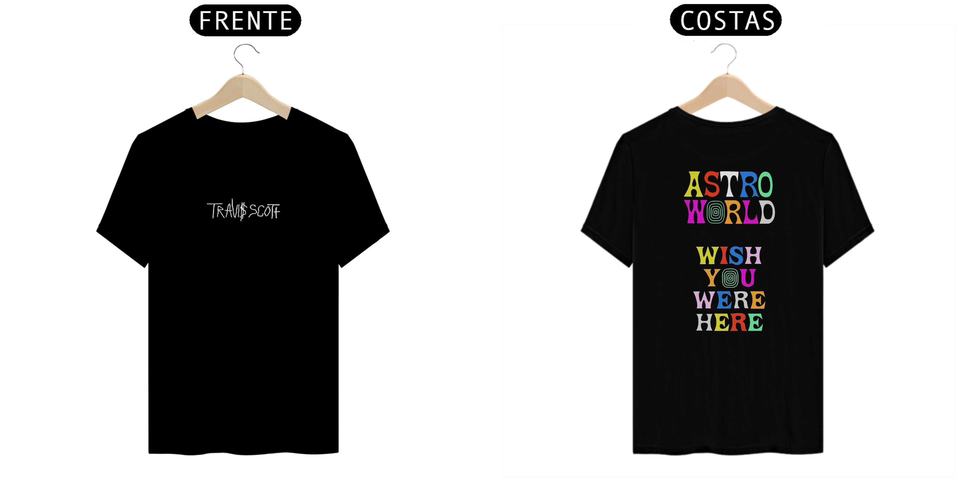 Camiseta Masculina Travis