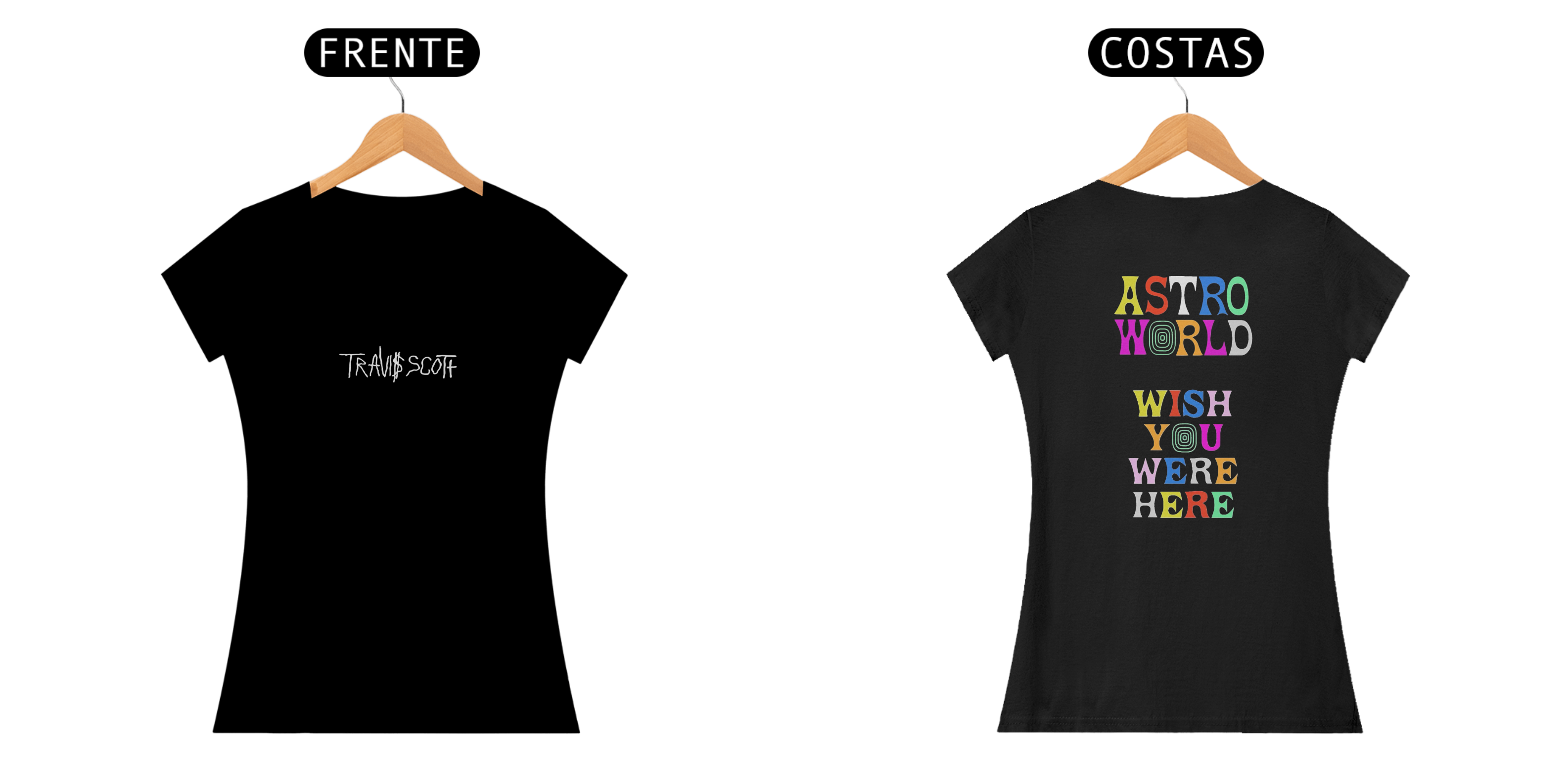 Camiseta Feminina Travis