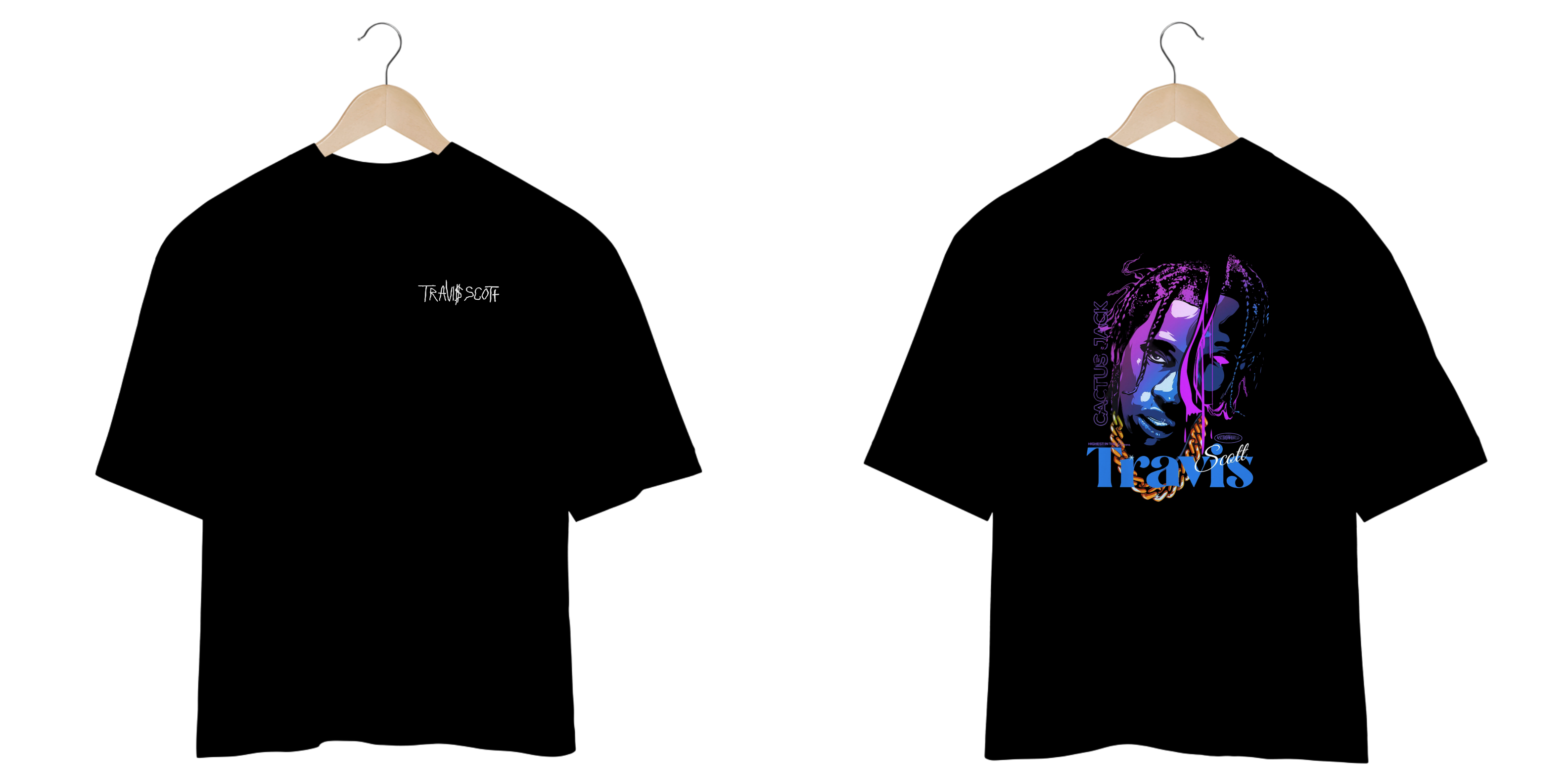 Camiseta Oversized Travis