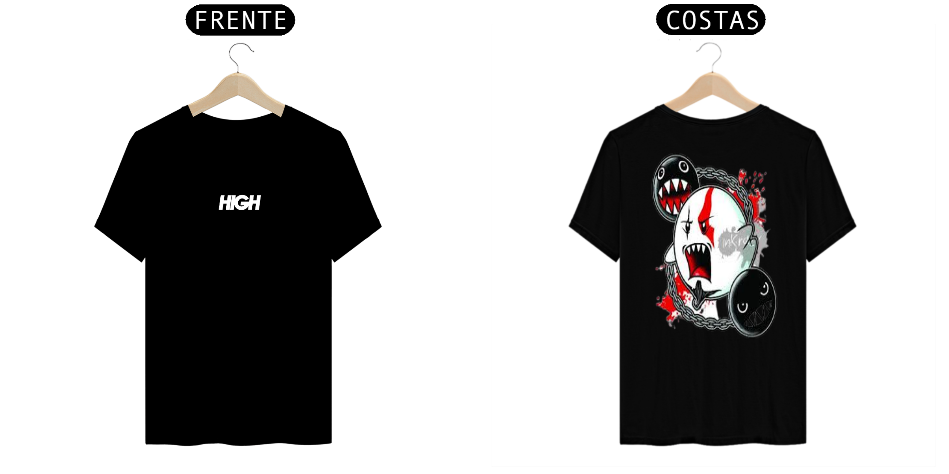 Camiseta High GodOfWar