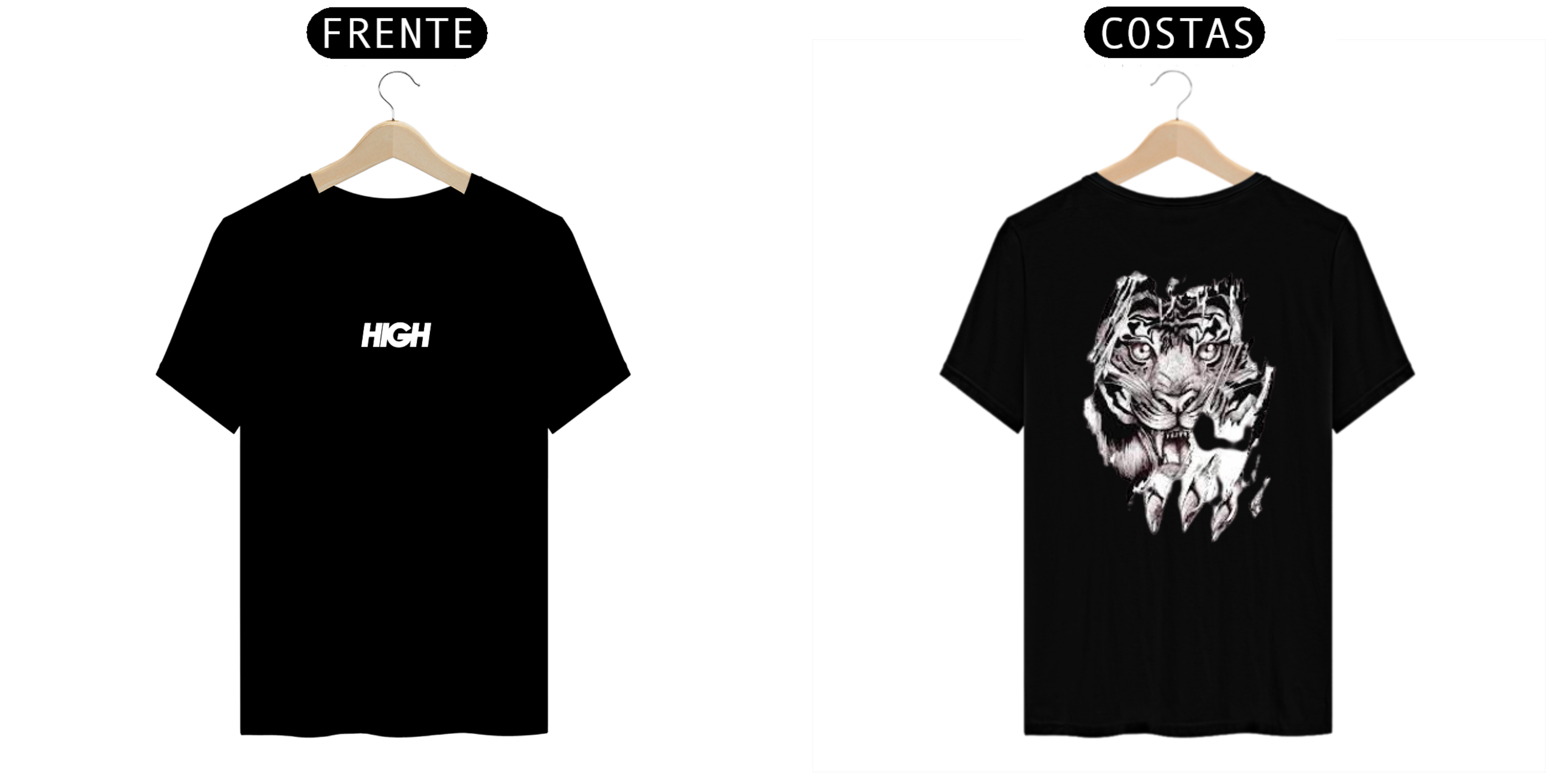 Nome do produto: Camiseta High Tiger