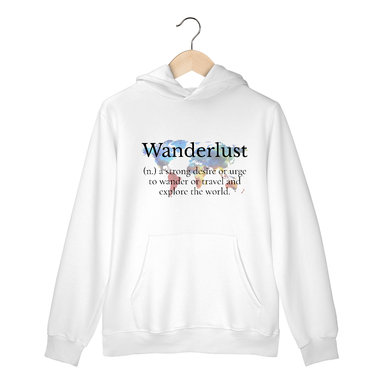 Moletom Capuz Wanderlust