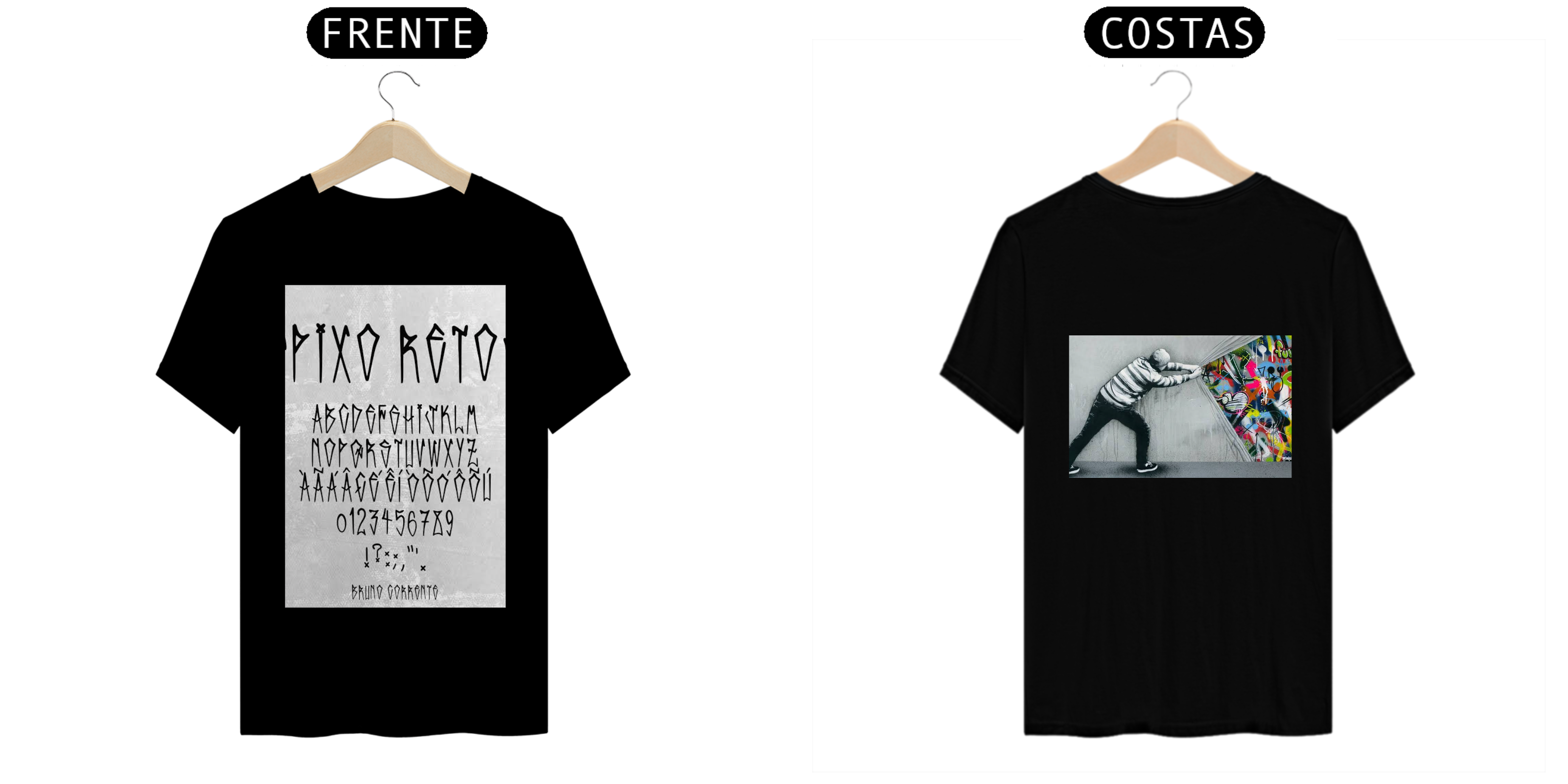 Camiseta Grafite spray - STV