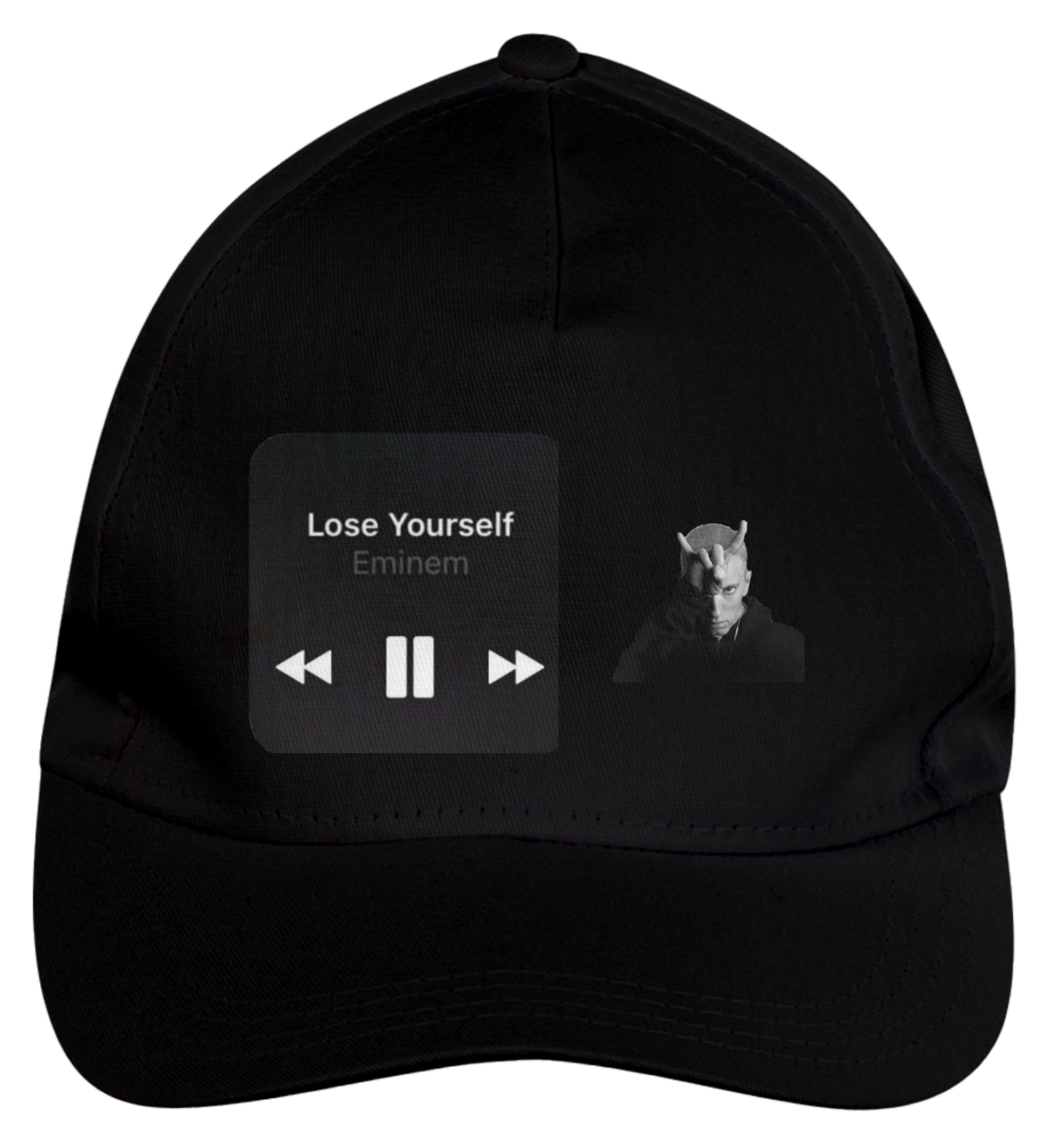 Boné aba curvada Eminem Lose Yourself