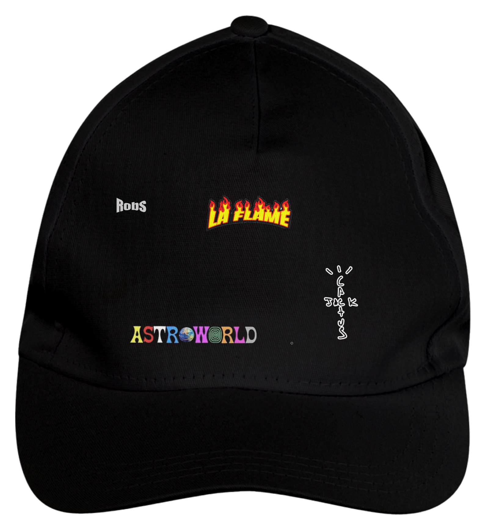 Boné curvado Travis Scott