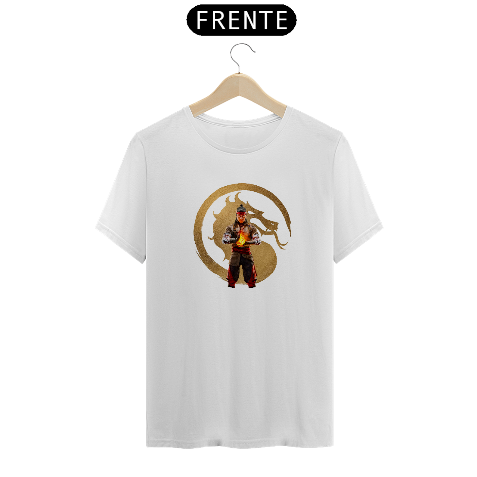 Nome do produto  camiseta mortal kombat 1
