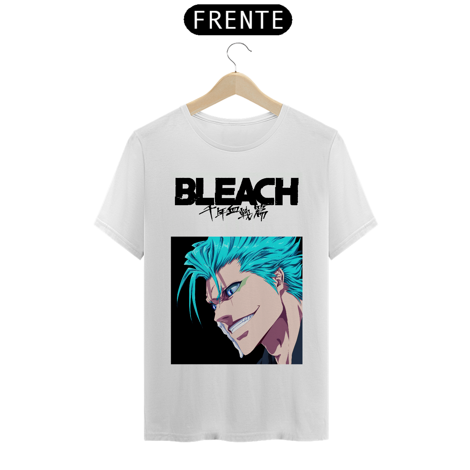 Nome do produto  Camiseta Bleach grimmjow