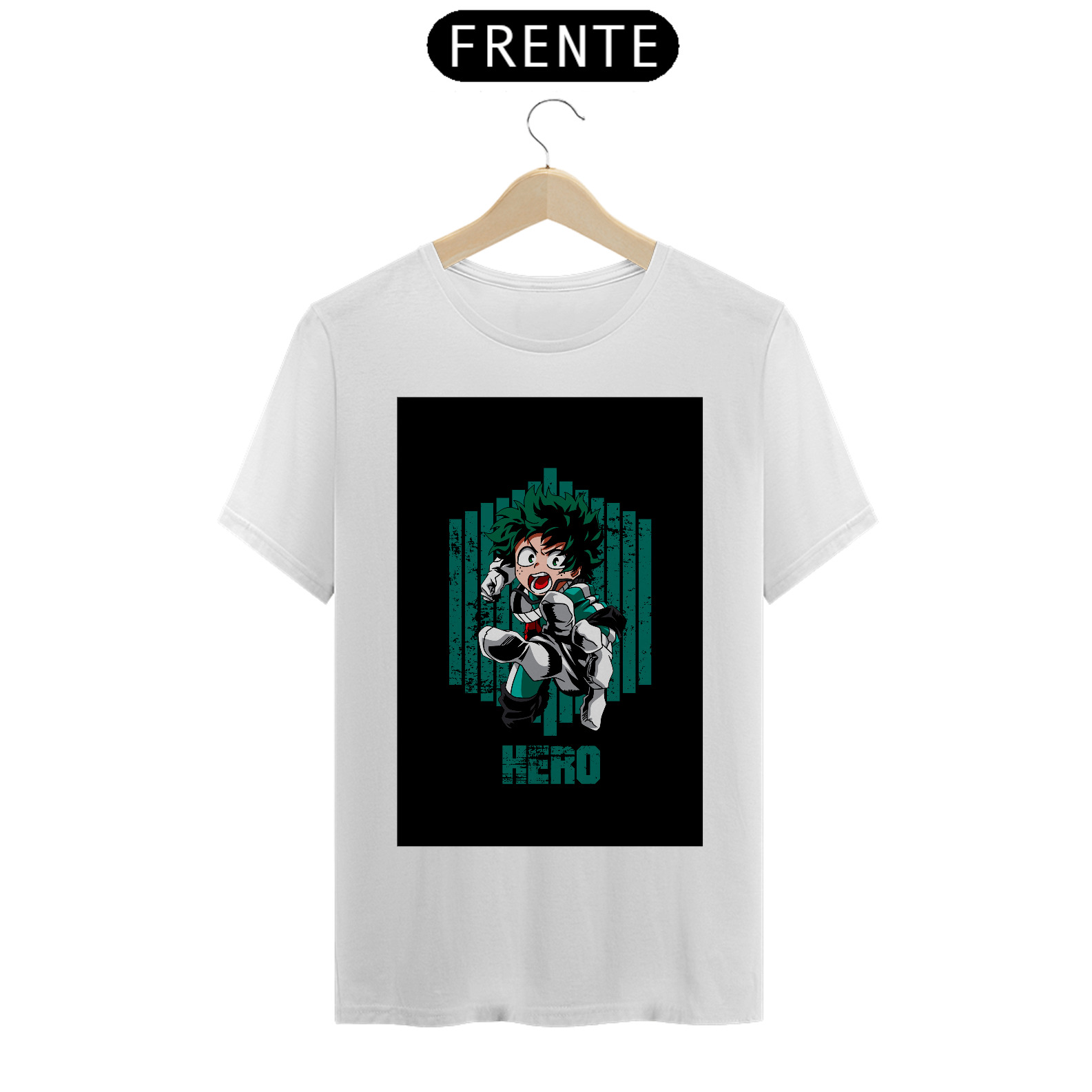 Nome do produto  Camiseta Izuku Midoriya