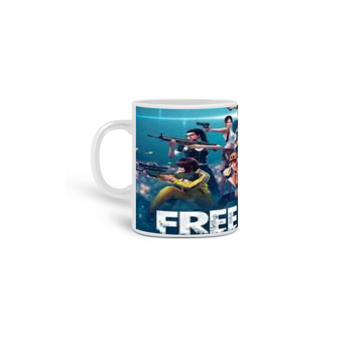 caneca free fire