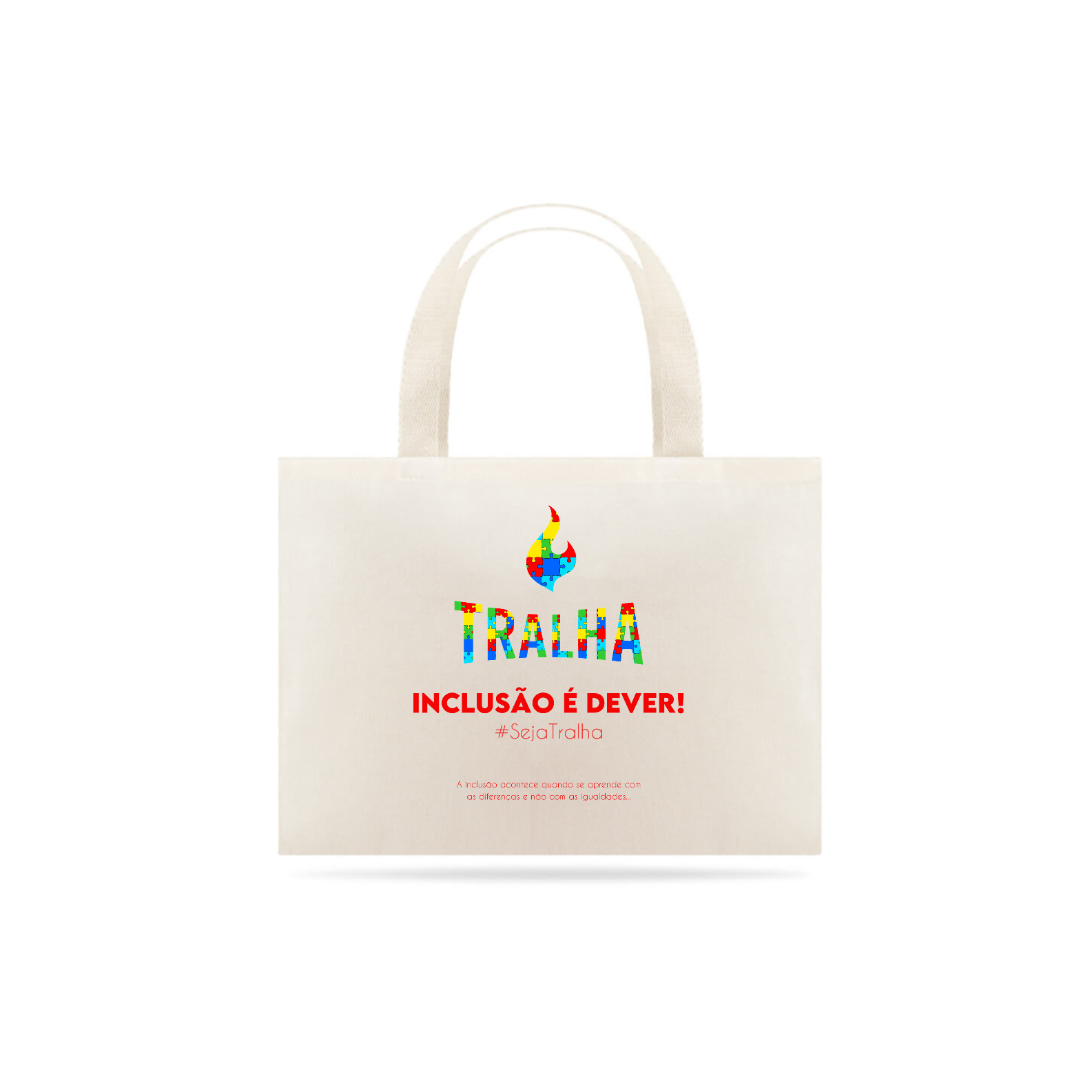 INCLUSÃO É DEVER - Ecobag