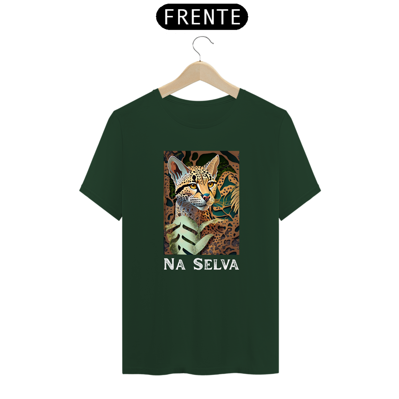 Camisa Na Selva - Jaguatirica