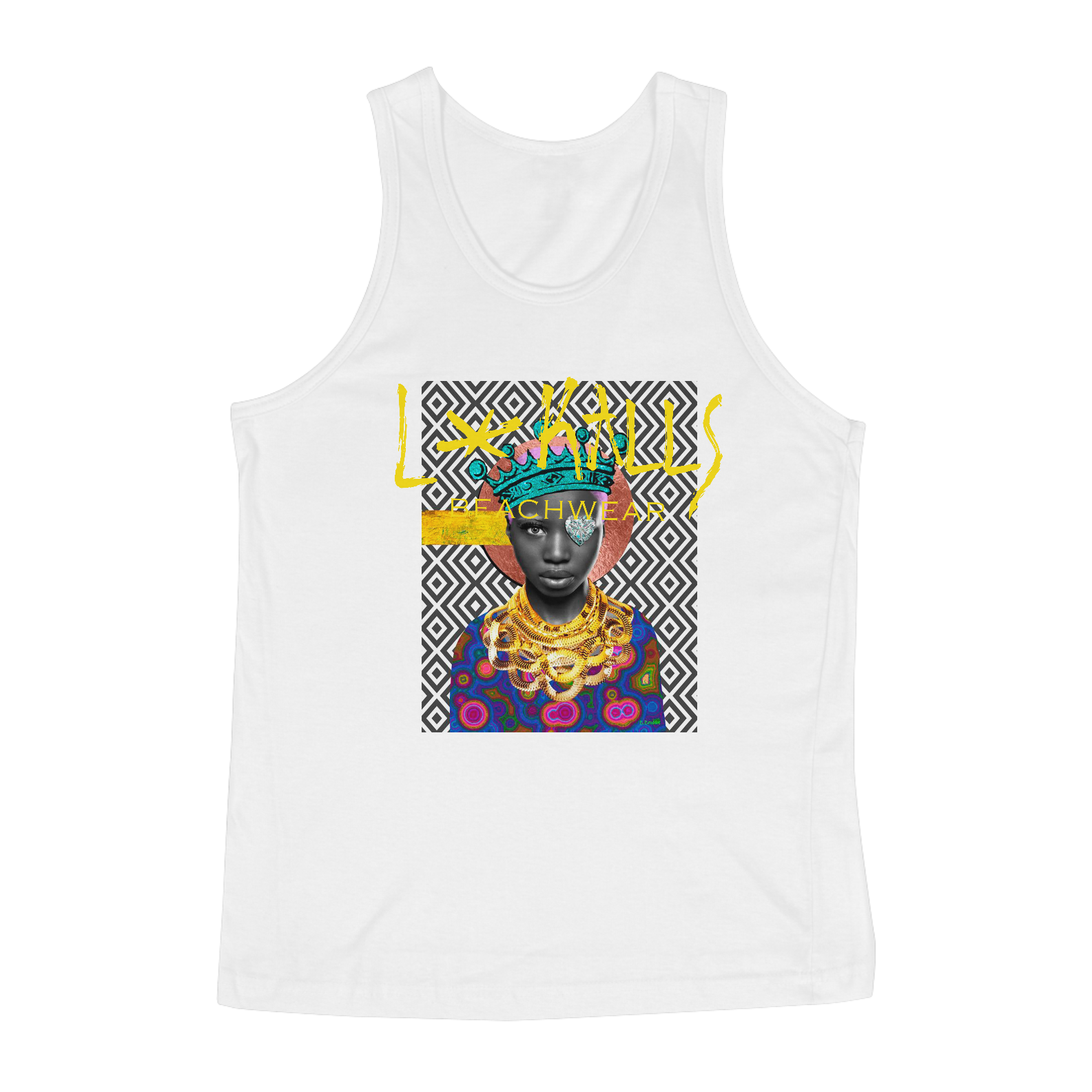 Nome do produto  BLACK POP ART 05 - REGATA CLASSIC