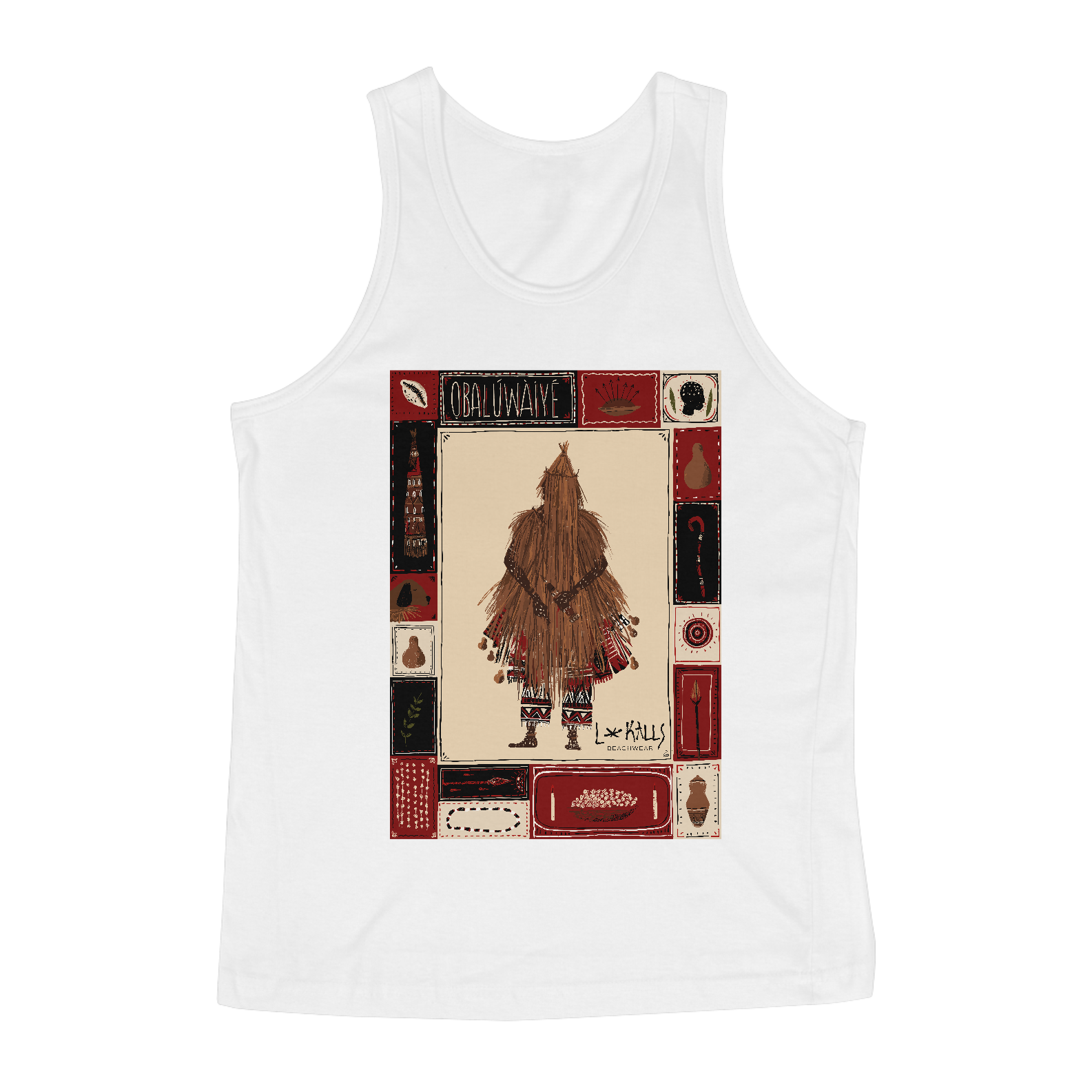 Nome do produto  OBALUAÊ PAPIRO - REGATA CLASSIC