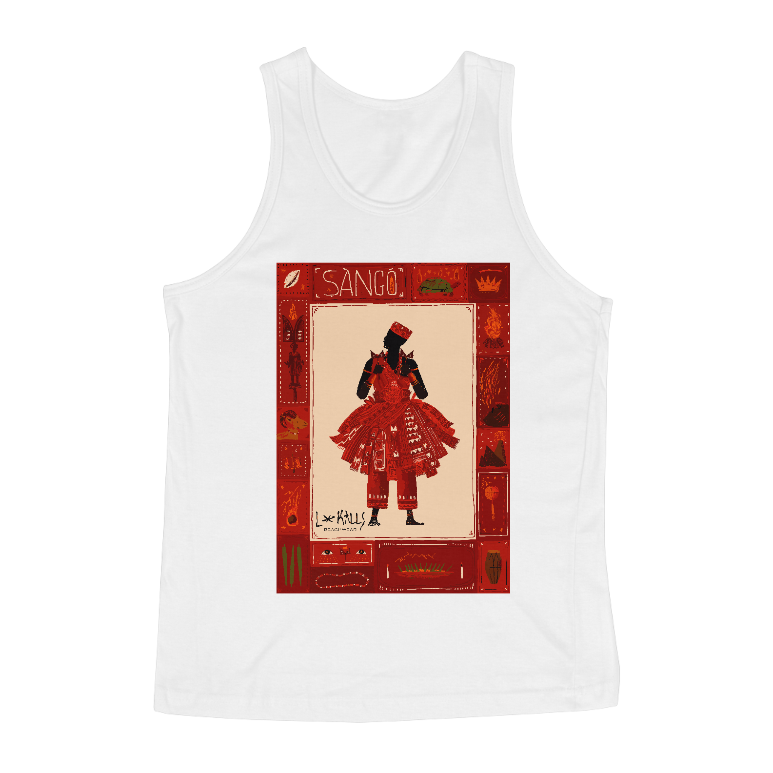 Nome do produto  XANGÔ PAPIRO - REGATA CLASSIC