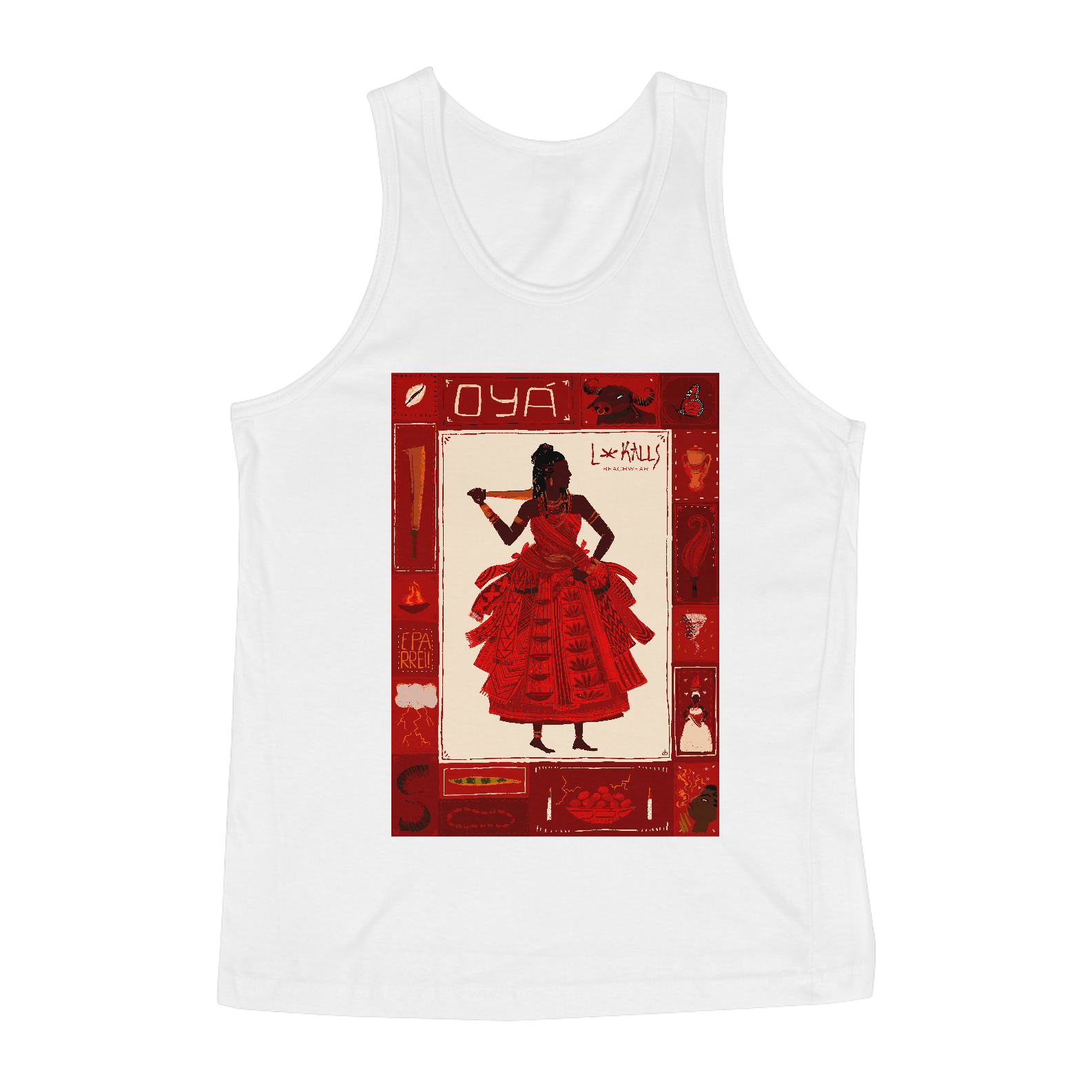 IANSÃ PAPIRO - CAMISETA QUALITY