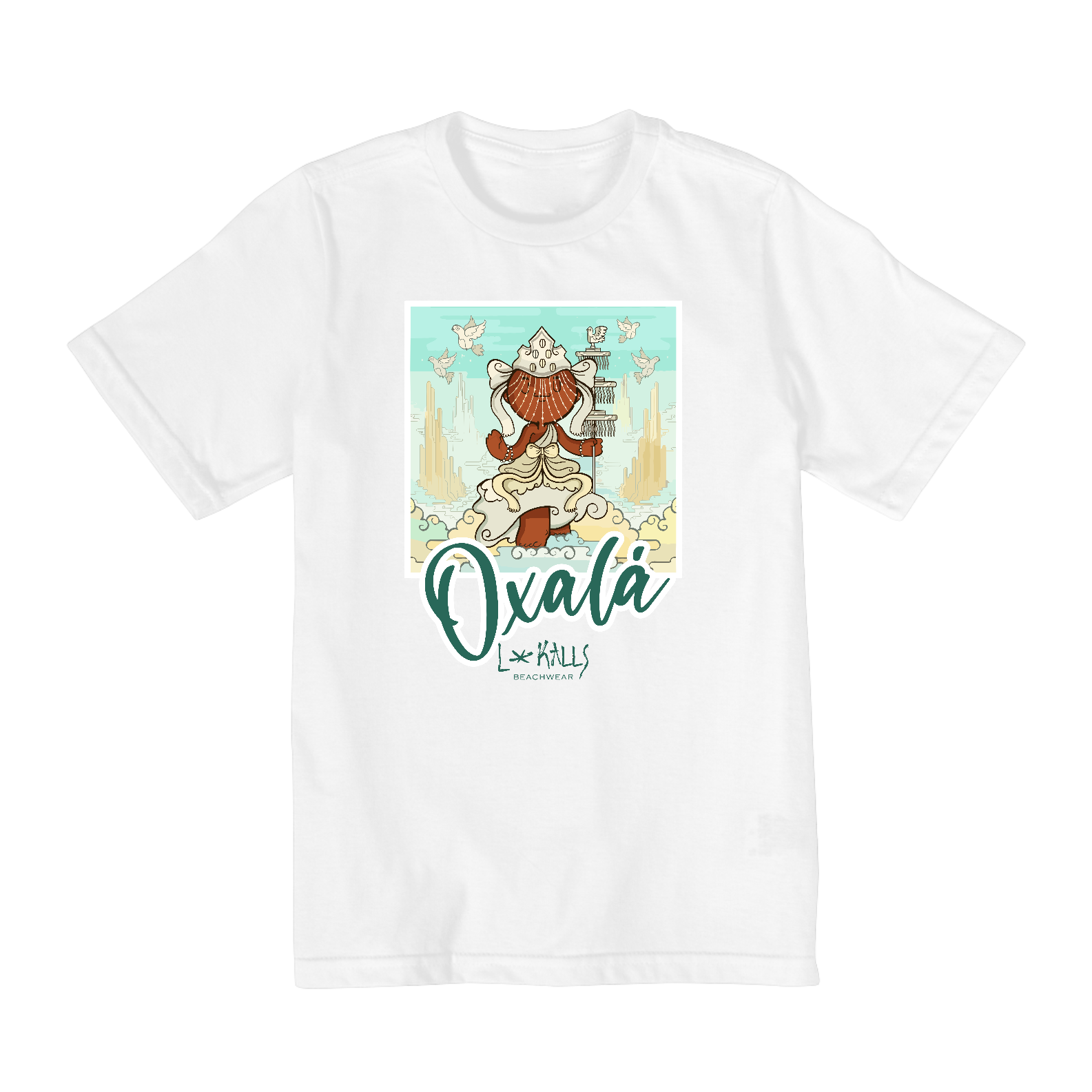 Nome do produto  OXALÁ MIRIM - CAMISETA QUALITY INFANTIL