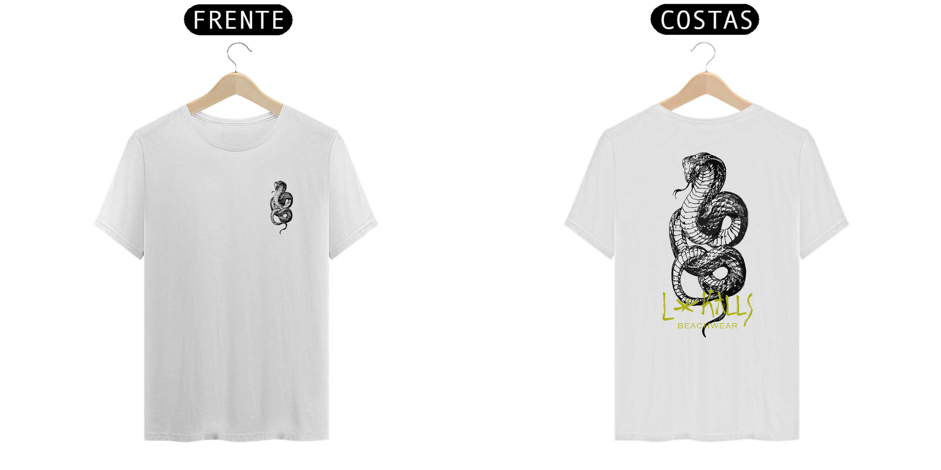 Nome do produto  SNAKE - CAMISETA CLASSIC