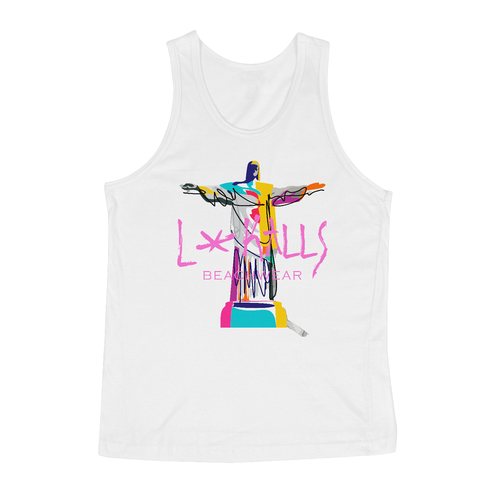 Nome do produto  CRISTO POP ART 03 - REGATA CLASSIC