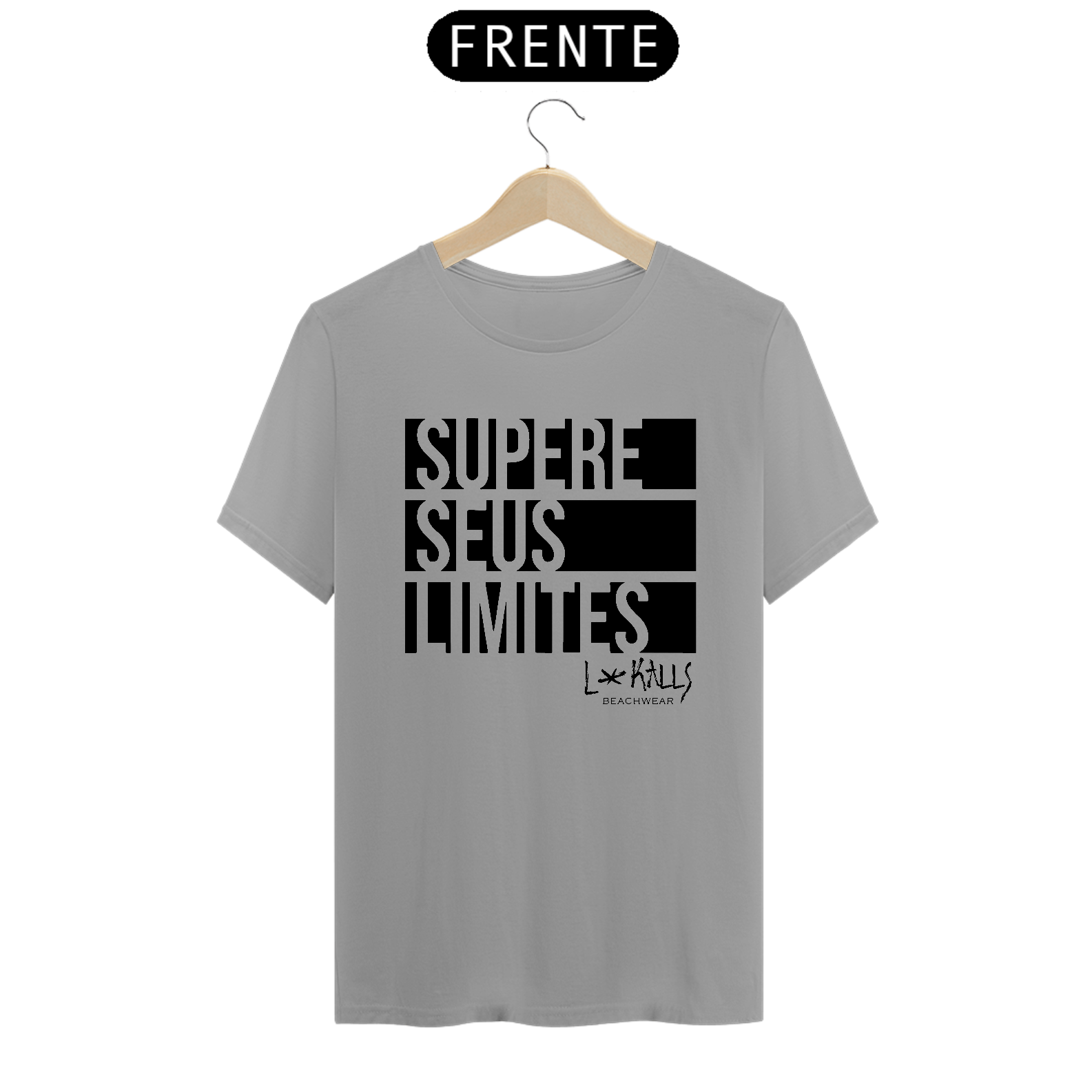 Nome do produto  SUPERE SEUS LIMITES - CAMISETA QUALITY