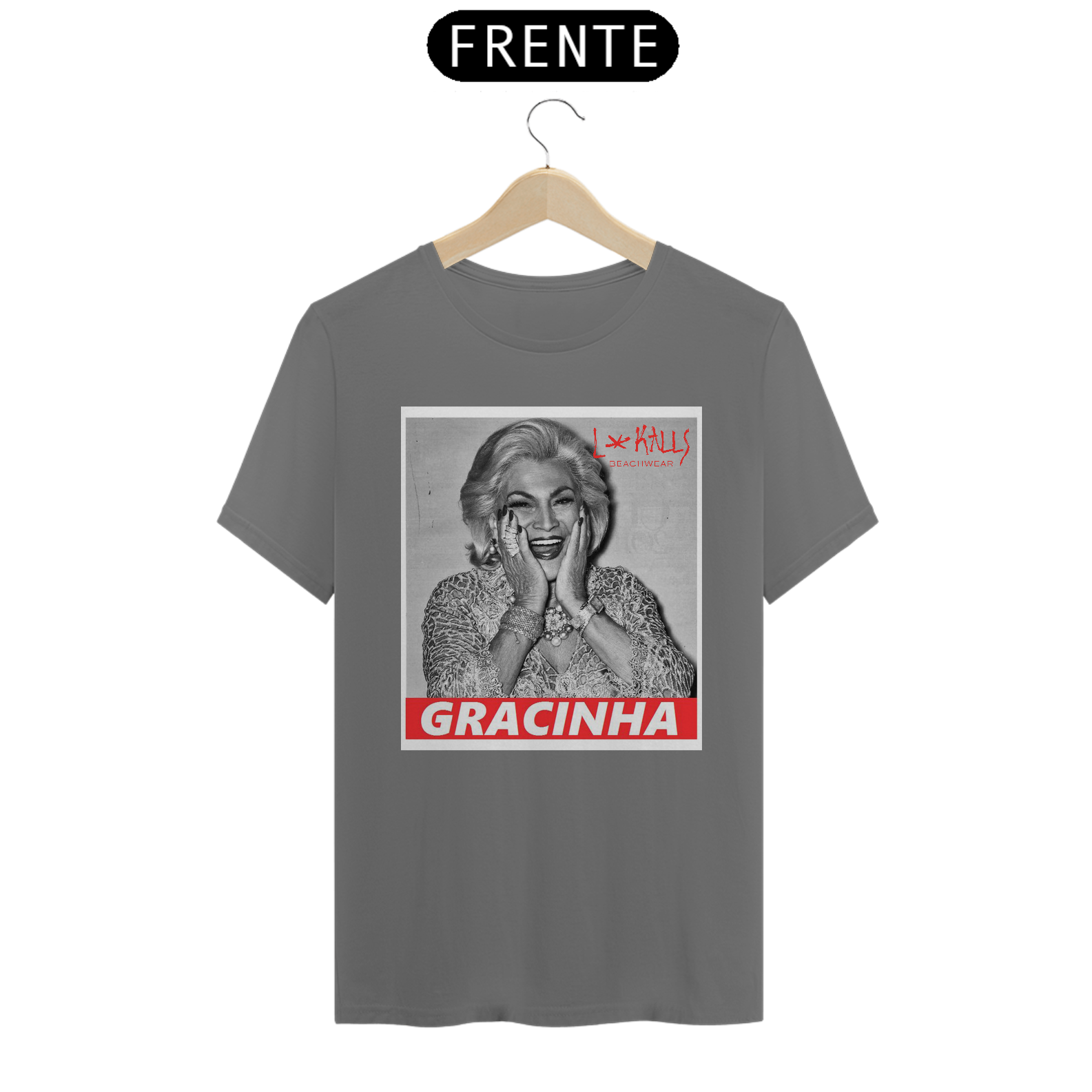 Nome do produto  GRACINHA - CAMISETA ESTONADA PREMIUM