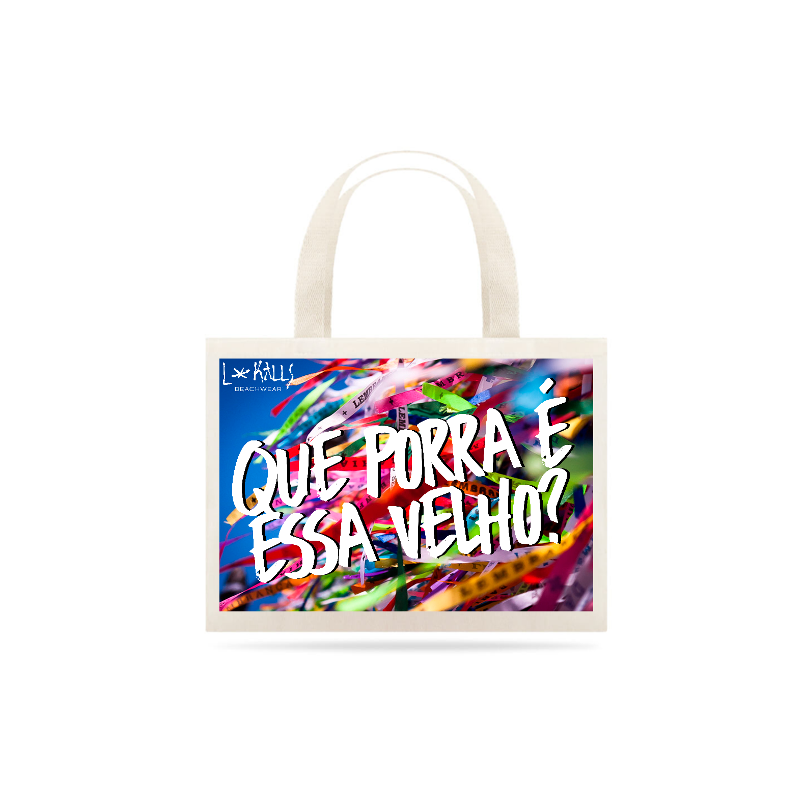 Nome do produto  QUE PORRA É ESSA VELHO? - ECOBAG