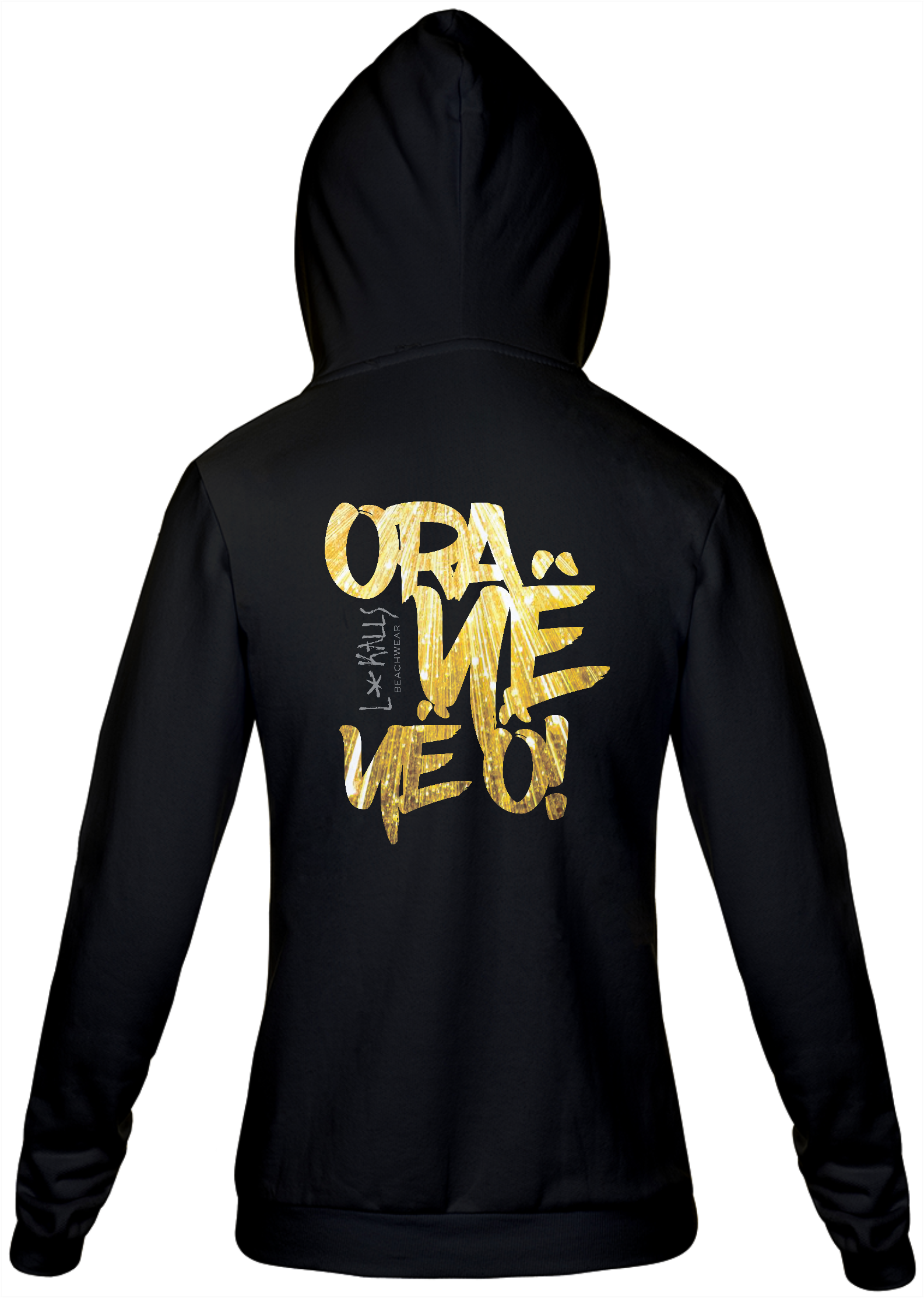 ORA YÊ YÊ Ô - MOLETON ZIPER FRONTAL