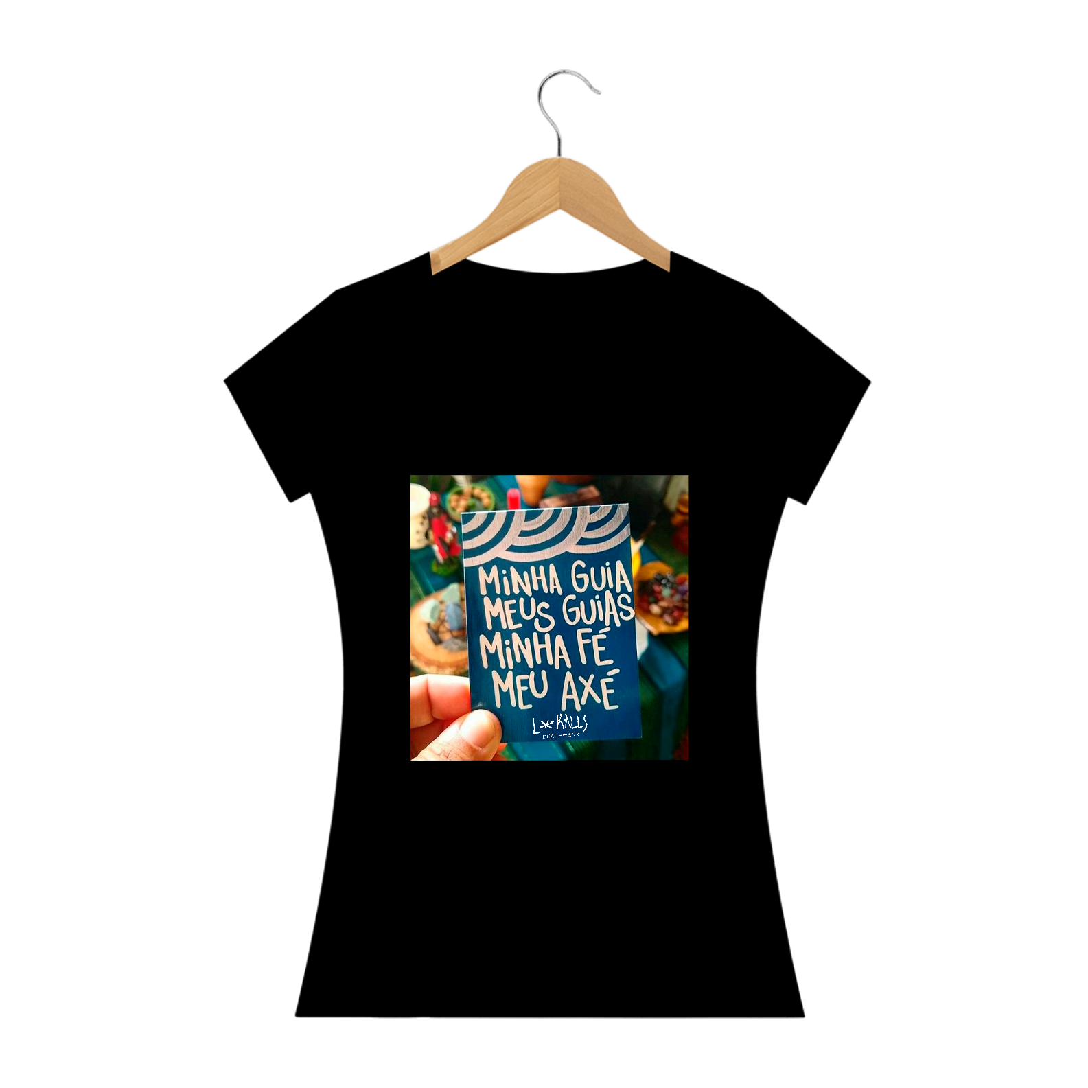 Nome do produto  MINHA GUIA, MEU AXÉ - BABY LONG QUALITY