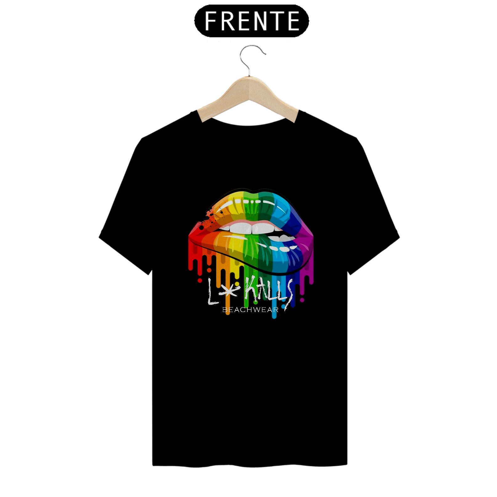 Nome do produto  PRIDE KISS - CAMISETA QUALITY