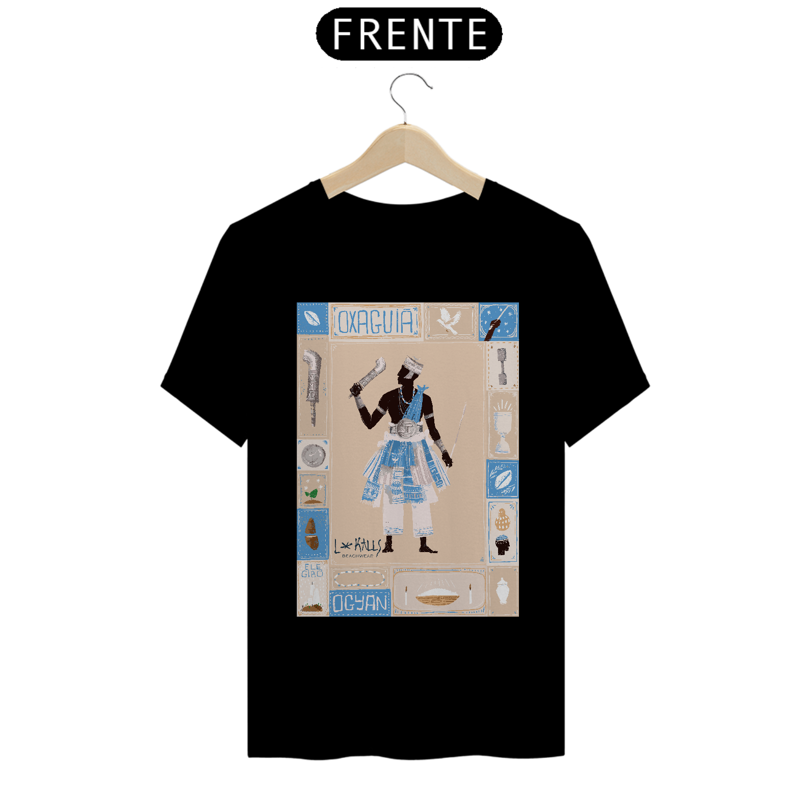 Nome do produto  OXAGUIÃ PAPIRO - CAMISETA QUALITY