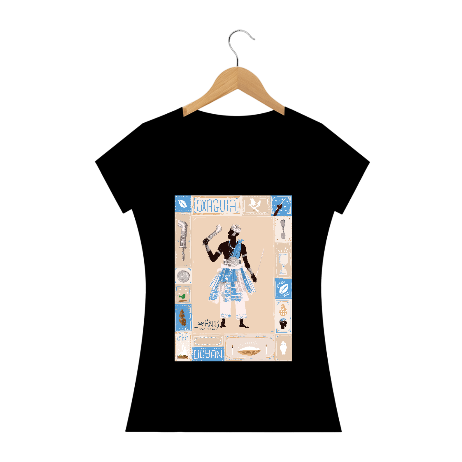 Nome do produto  OXAGUIÃ PAPIRO - CAMISETA QUALITY