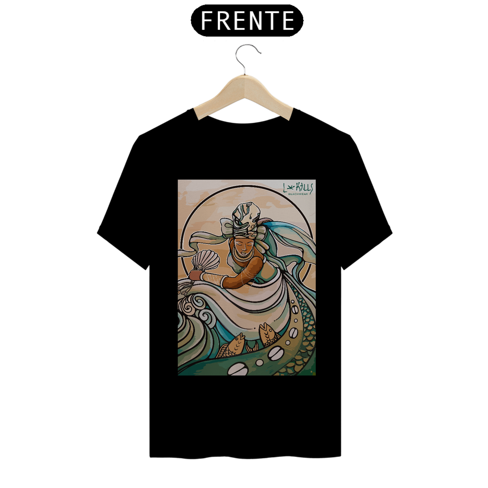 RAINHA DO MAR - CAMISETA QUALITY