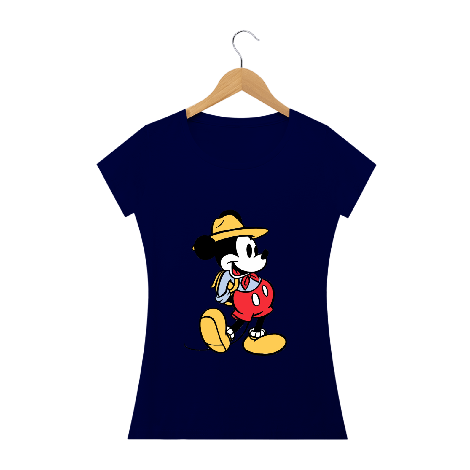 camisa feminina mickey explorador