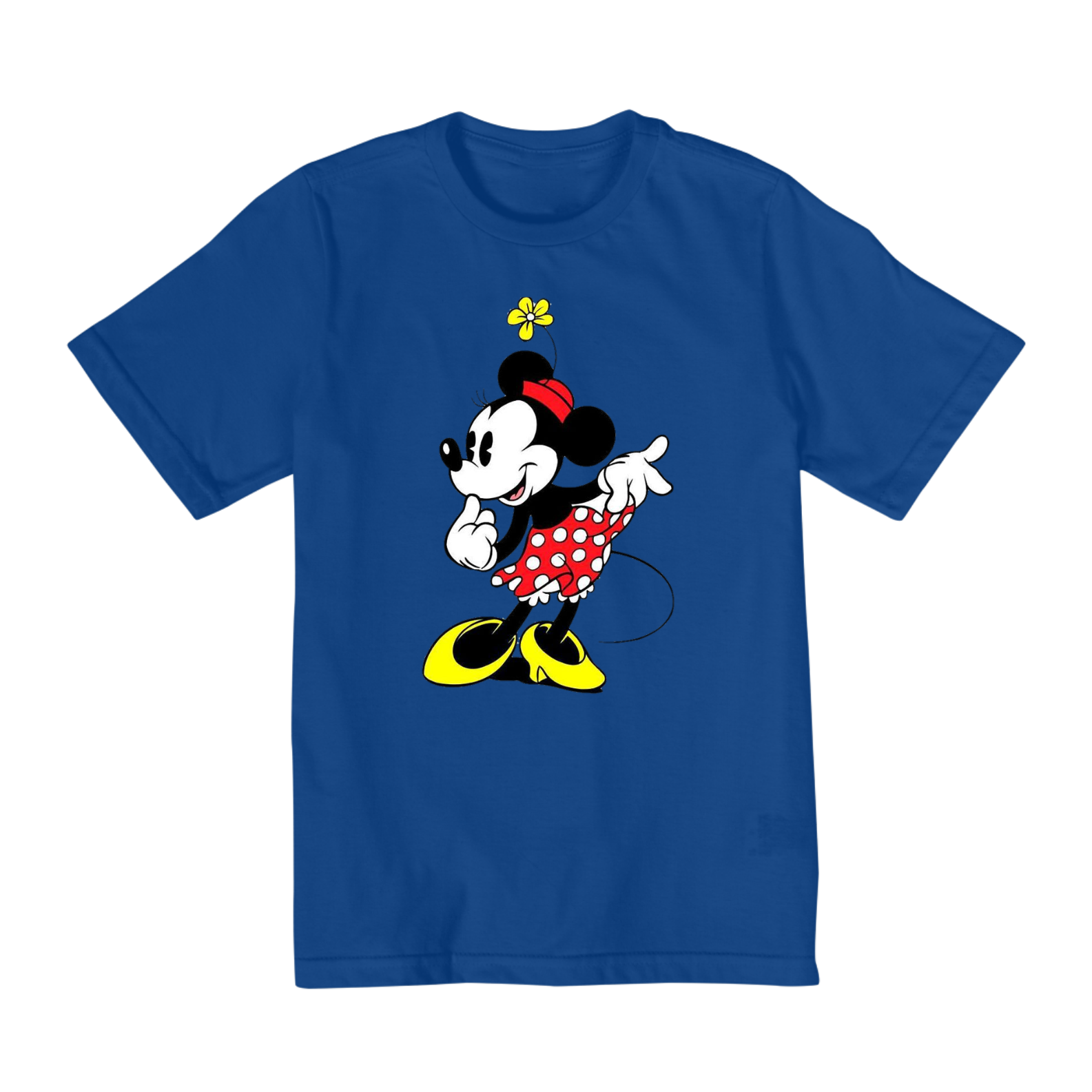 camisa infantil 10 ao 14 minnie classica