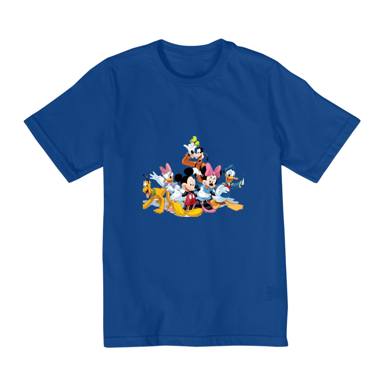 camisa infantil 2 ao 8 a turma do mickey mouse