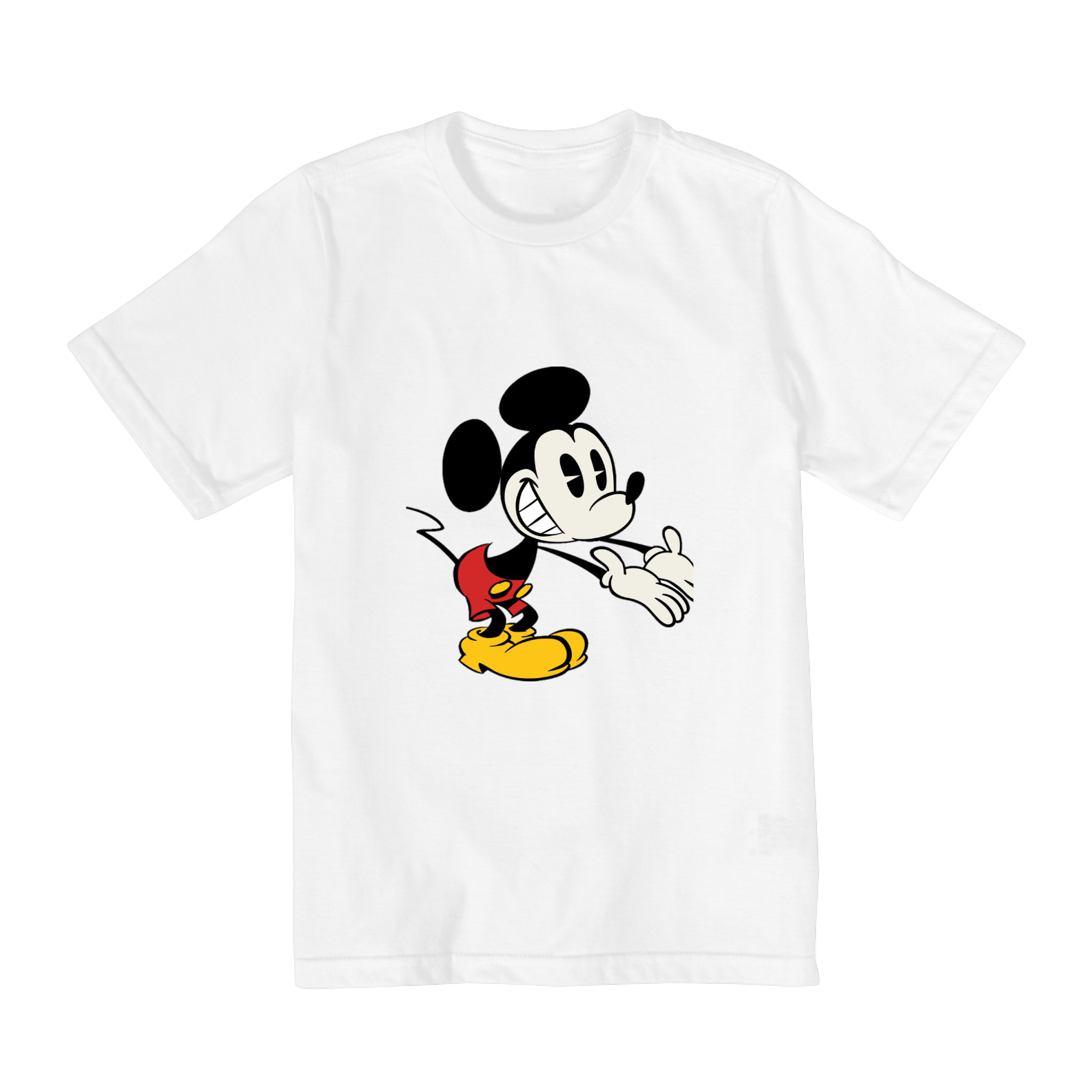 camisa infantil 2 ao 8 mickey mouse desenho
