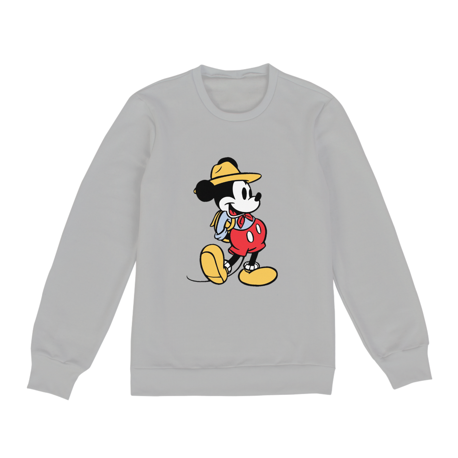blusa de frio mickey explorador