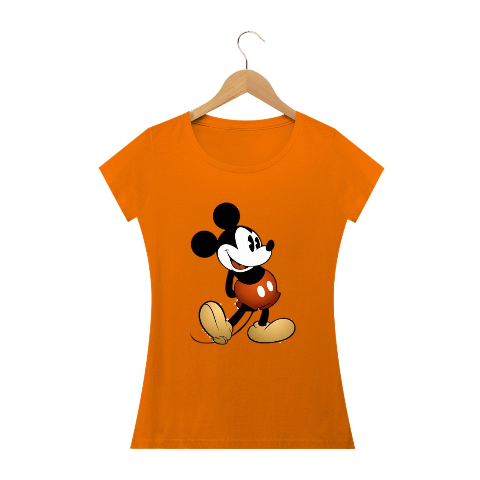 camisa feminina mickey mouse classico