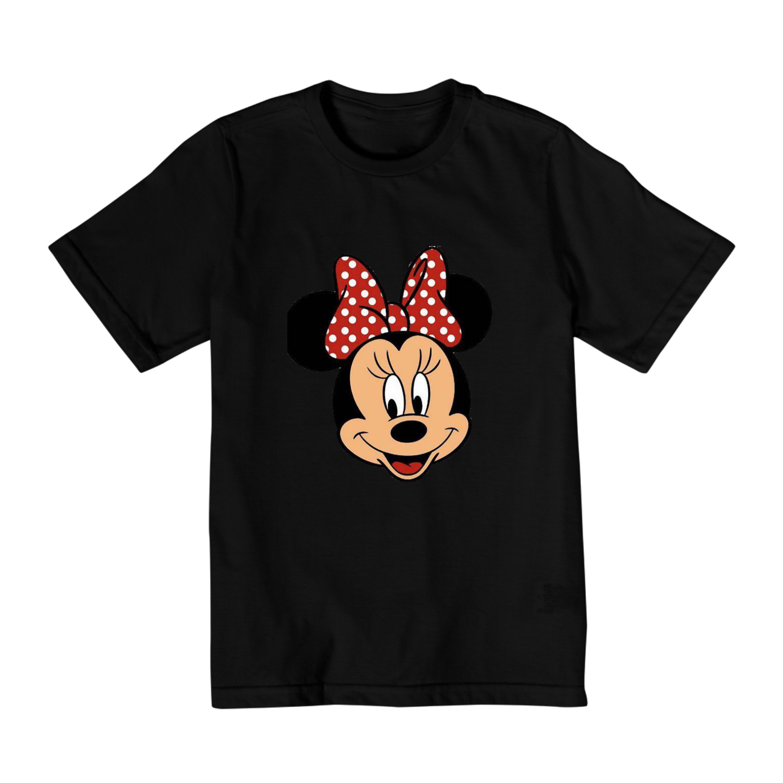 camisa infantil 10 ao 14 minnie mouse