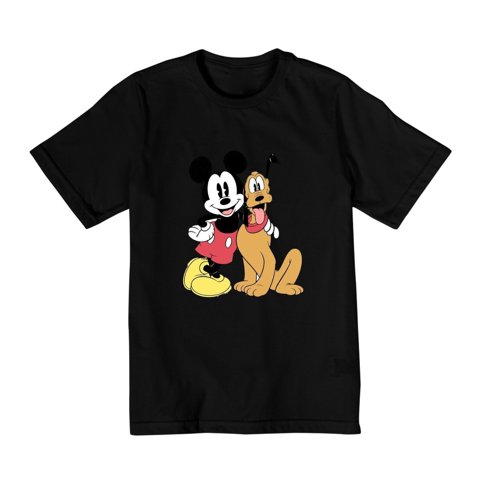 camisa infantil 2 ao 8 mickey e pluto
