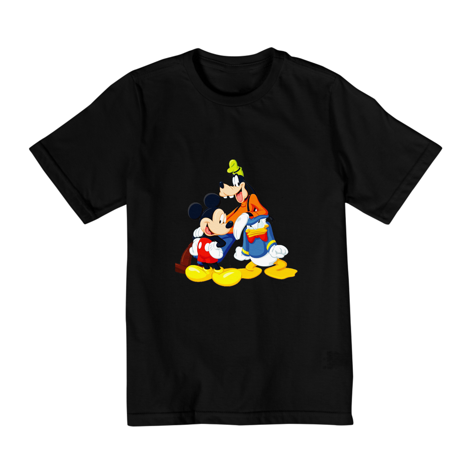camisa infantil 2 ao 8 mickey e seus amigos
