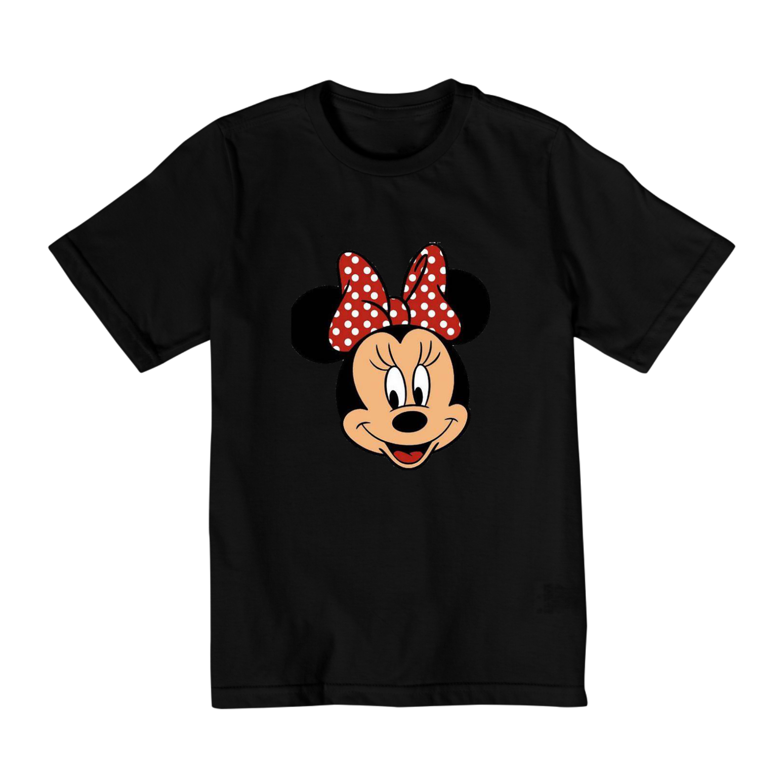 camisa infantil 2 ao 8 minnie mouse
