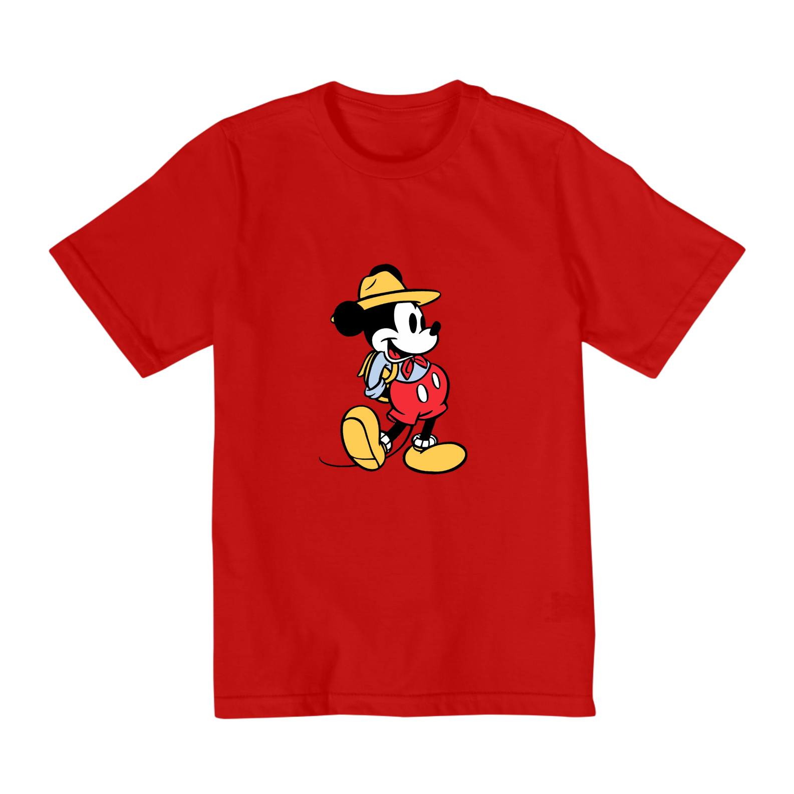 camisa infantil 10 ao 14 mickey explorador