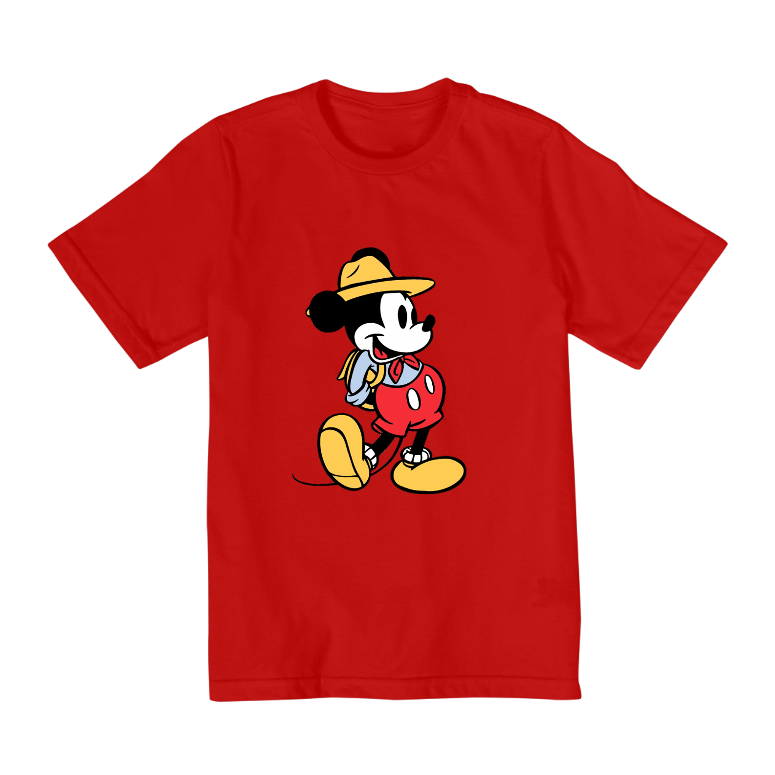 camisa infantil 2 ao 8 mickey explorador