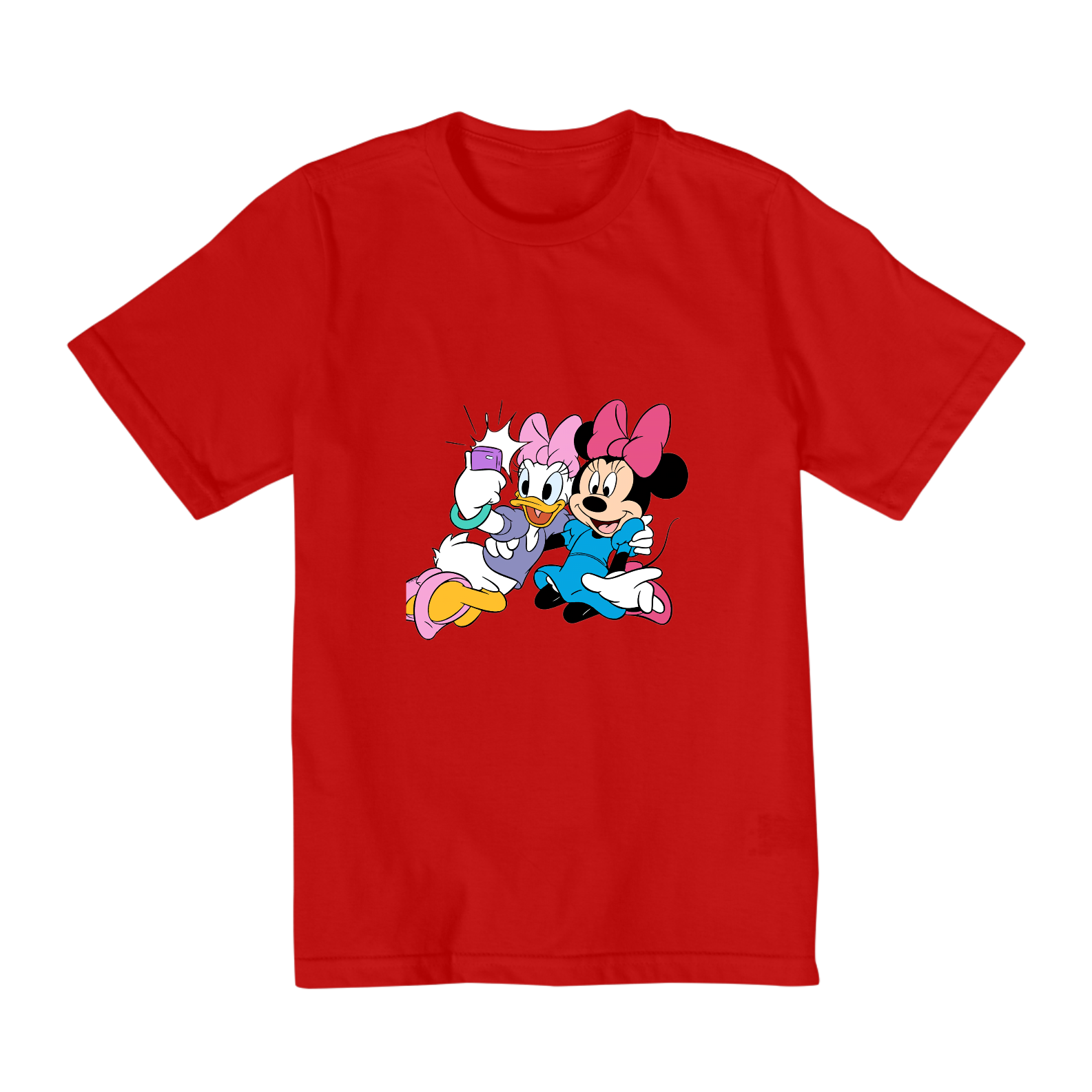camisa infantil 2 ao 8 minnie mouse e margarida