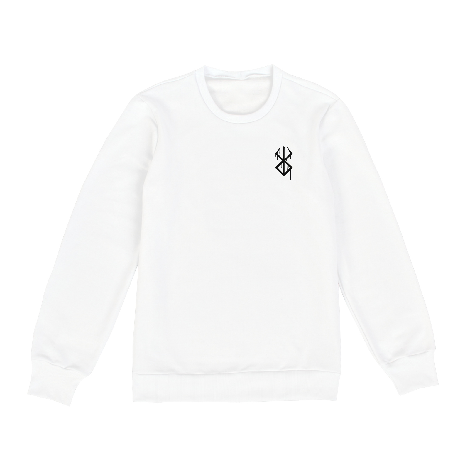 Nome do produto: Moletom Branco - Sacrifício Berserk 