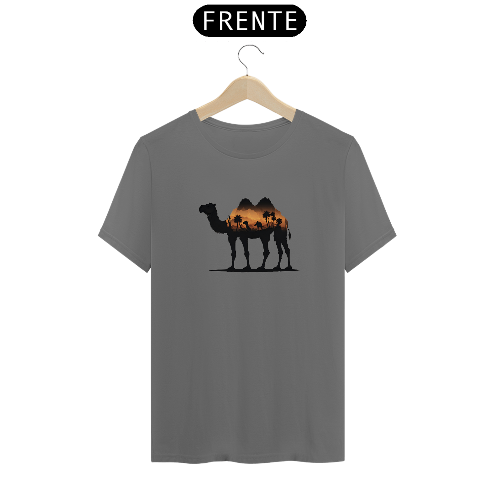 T-SHIRT ESTONADA CAMEL
